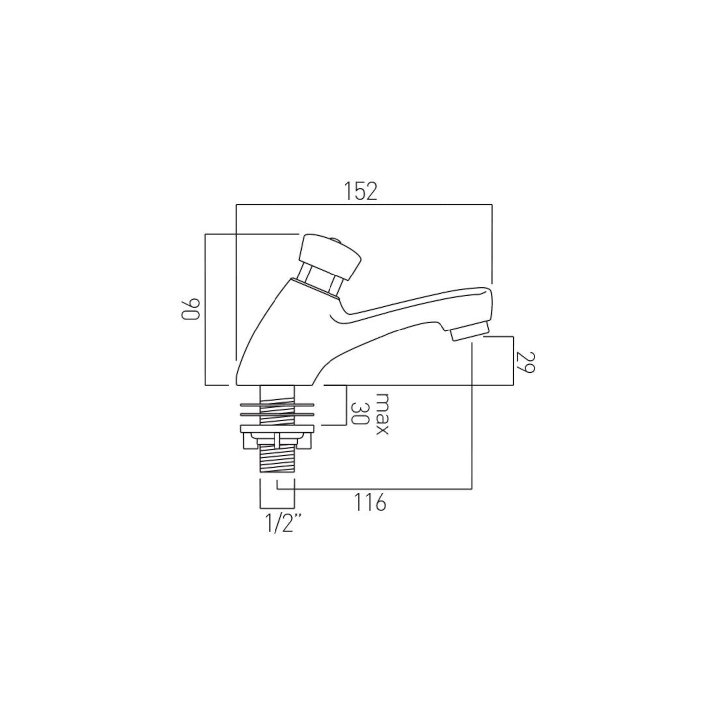 Vado Demand Basin Tap